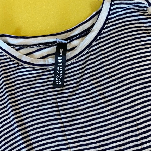 Super cool fine striped Design Lab swing tank top XS TP EUC - Picture 2 of 7